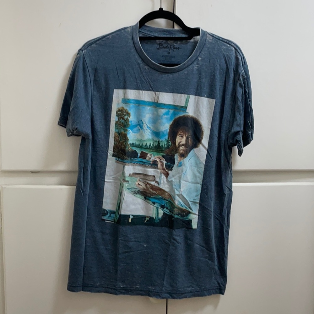 Bob Ross Burnout Tee